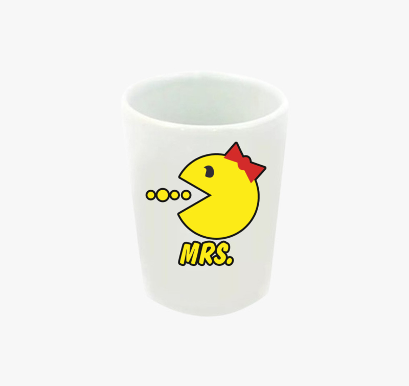 Mrs. Pac Man páros feles pohár