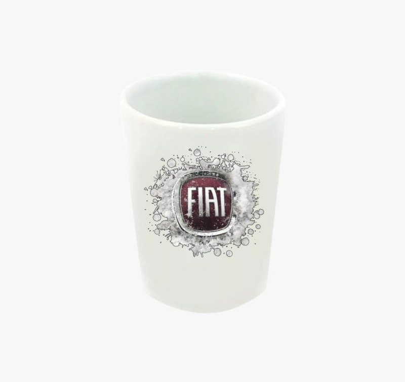 Fiat mintájú feles pohár