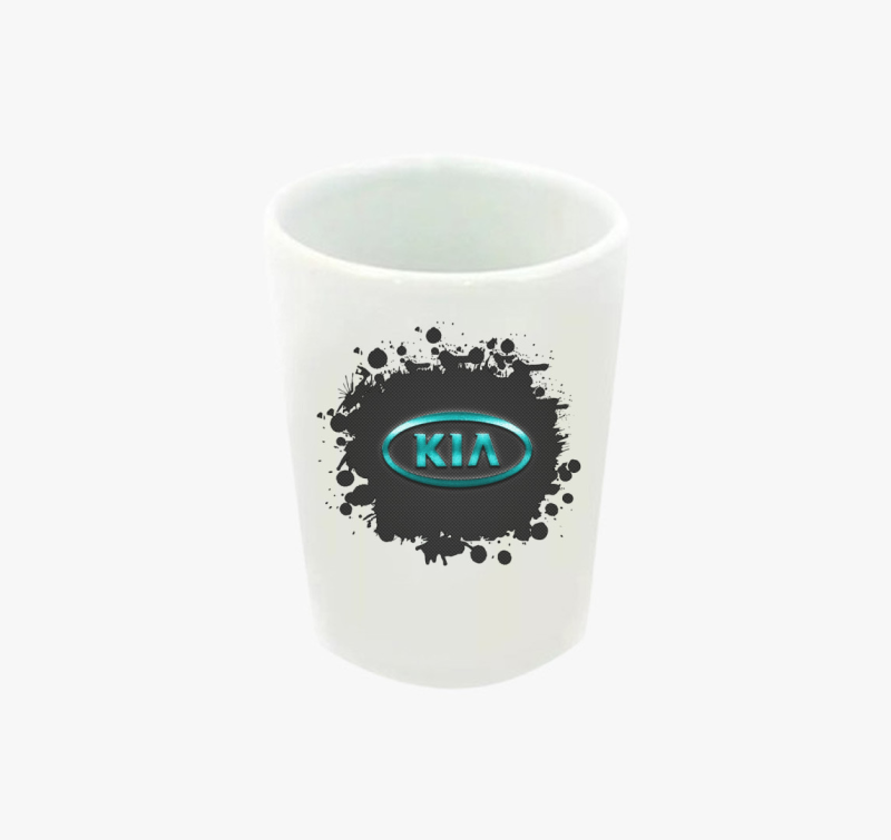 Kia mintájú feles pohár