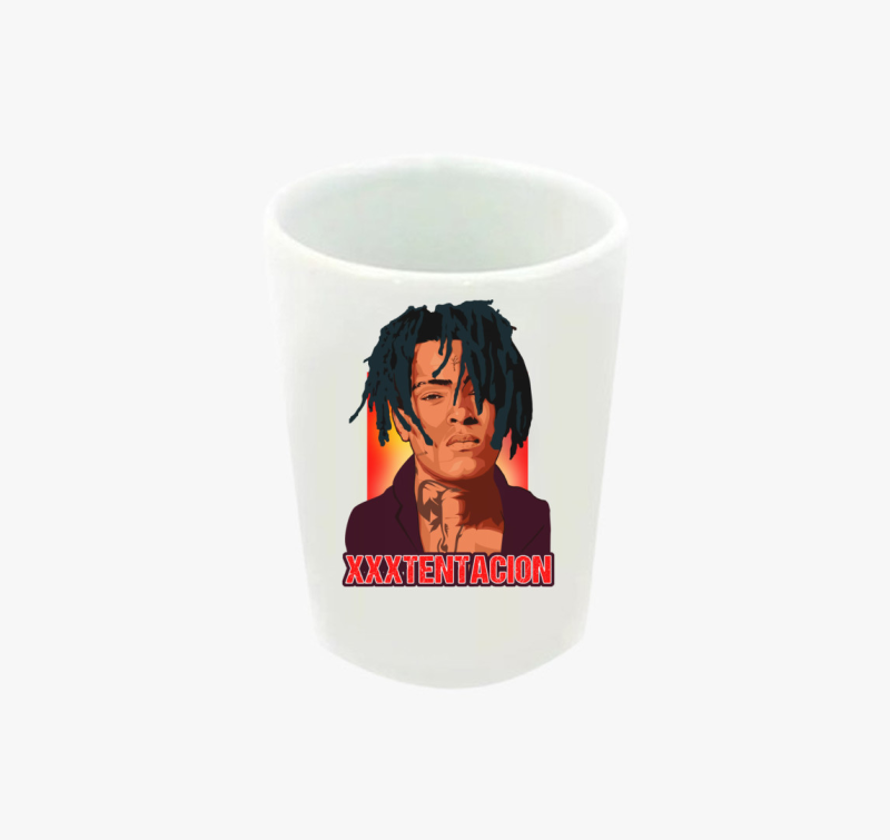 XXXTentacion artwork feles pohár