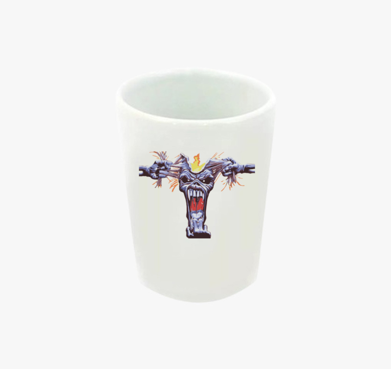 Iron Maiden Eddie feles pohár