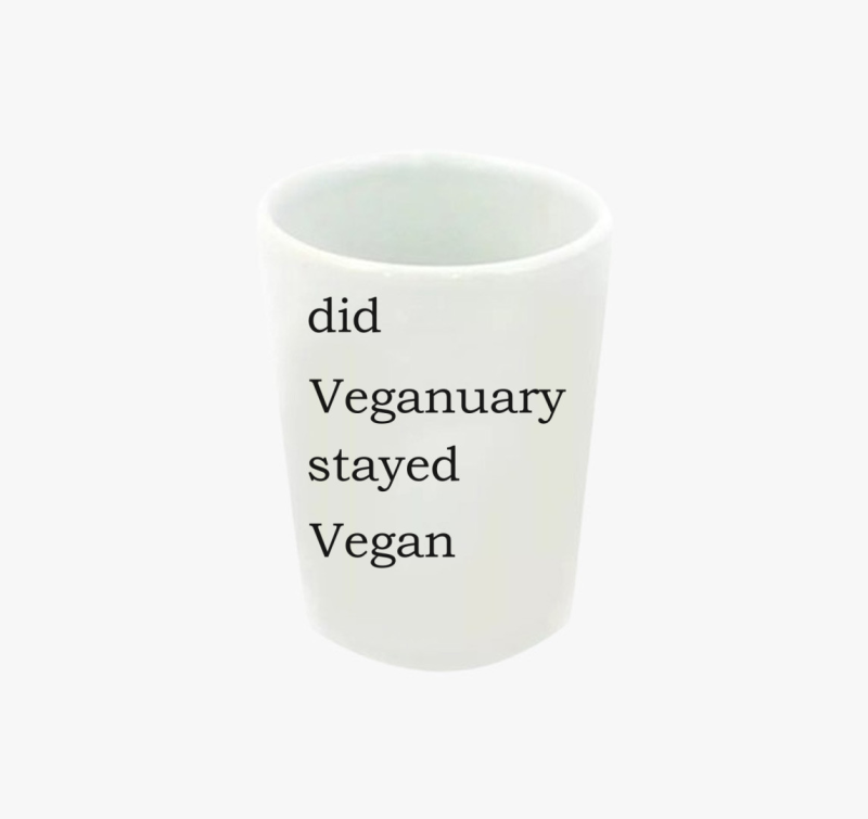 Did Veganuary feles pohár