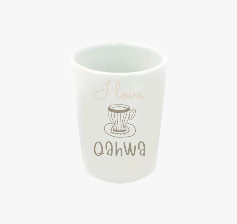 I love Qahwa - török/arab kávé (világos) feles pohár