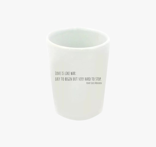 Love is like war feles pohár