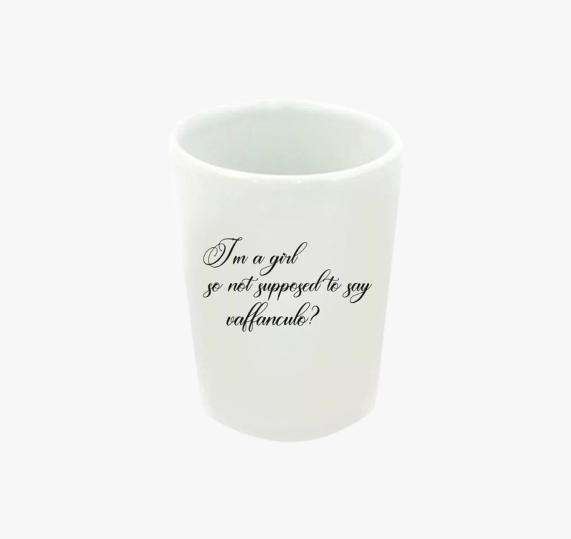 Vaffanculo Csajos feles pohár