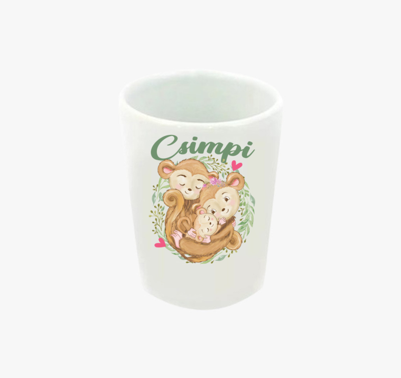 Csimpi fiú családi feles pohár