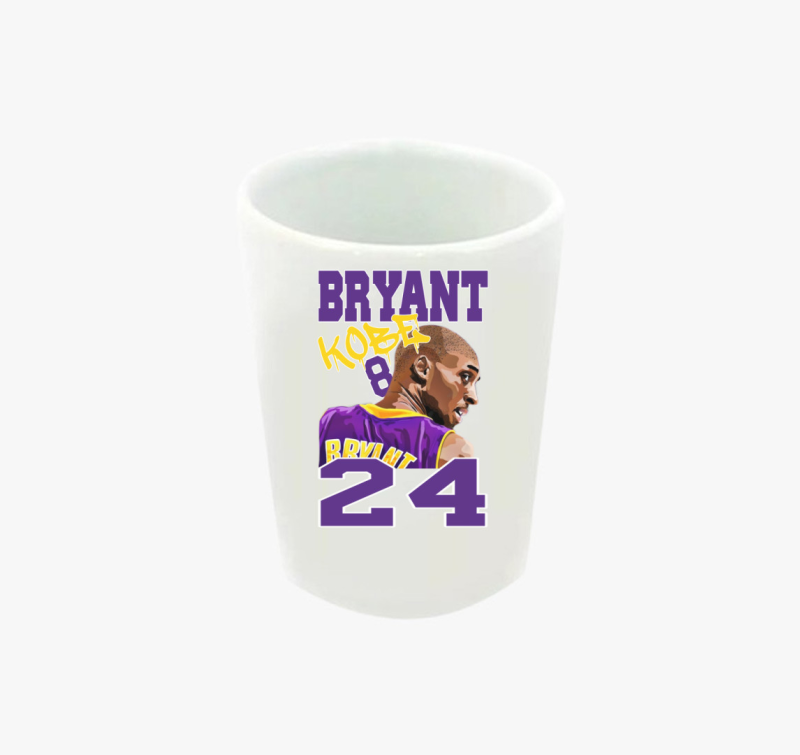 Kobe Bryant festmény feles pohár