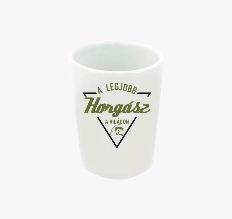 A legjobb horgász a világon horgász feles pohár