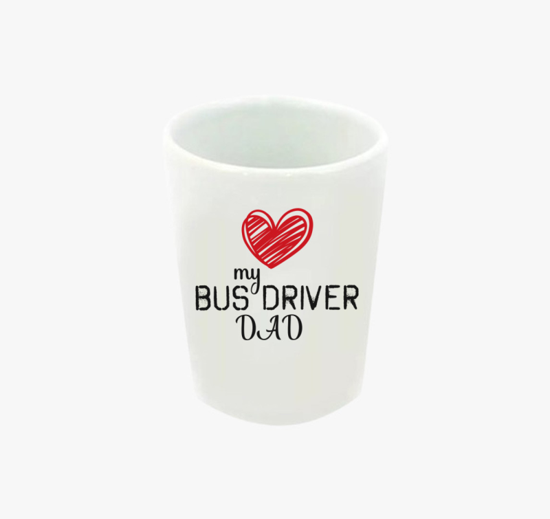 Buszsofőr apa feles pohár