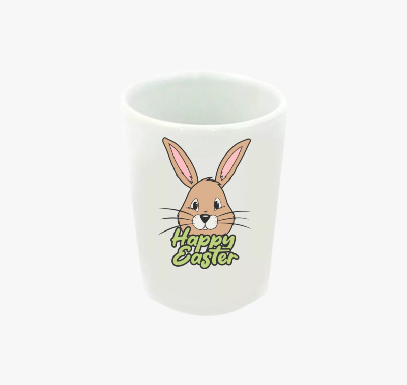 Happy Easter nyuszi feles pohár