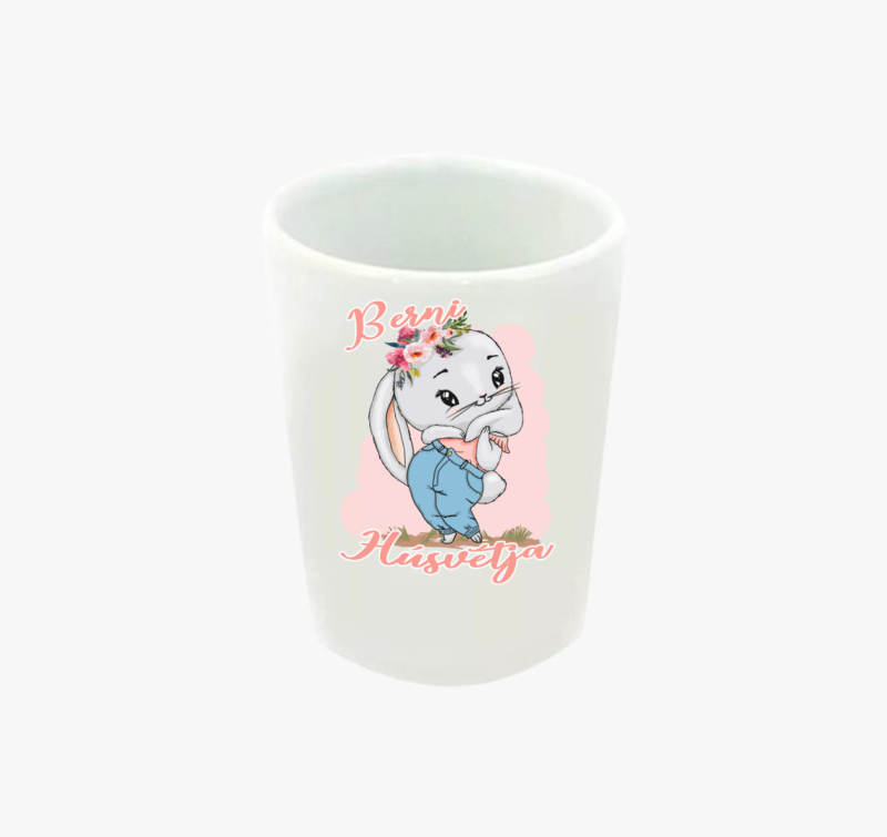 Húsvéti Nyuszilány bájos névvel feles pohár