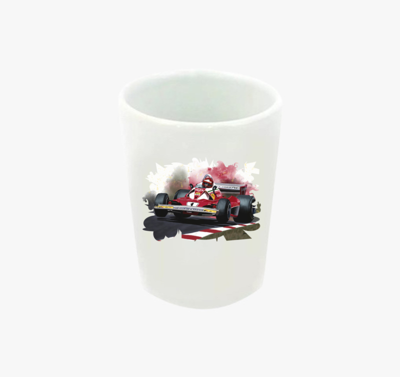 Niki Lauda feles pohár
