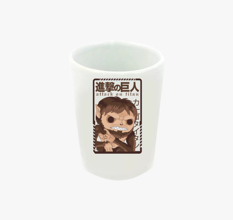 Attack on Titan Bestia Titán feles pohár
