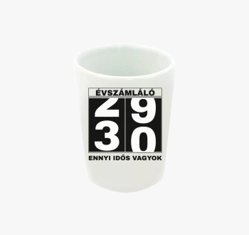 Évszámláló 30 éves s...