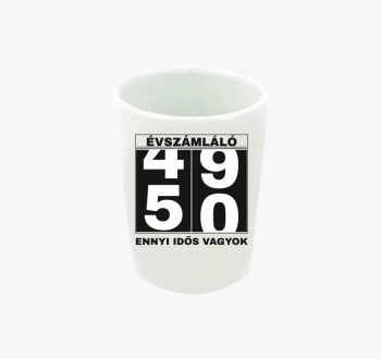 Évszámláló 50 éves s...