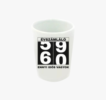 Évszámláló 60 éves s...