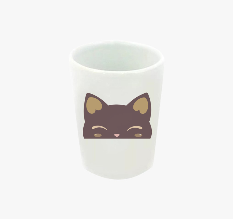 Cicaarc feles pohár