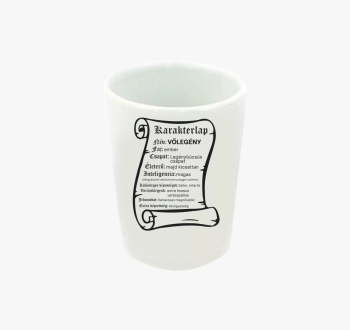 Karakterlap vőlegény...