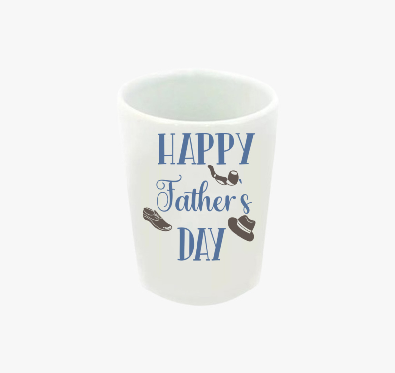 Happy Fathers Day feles pohár