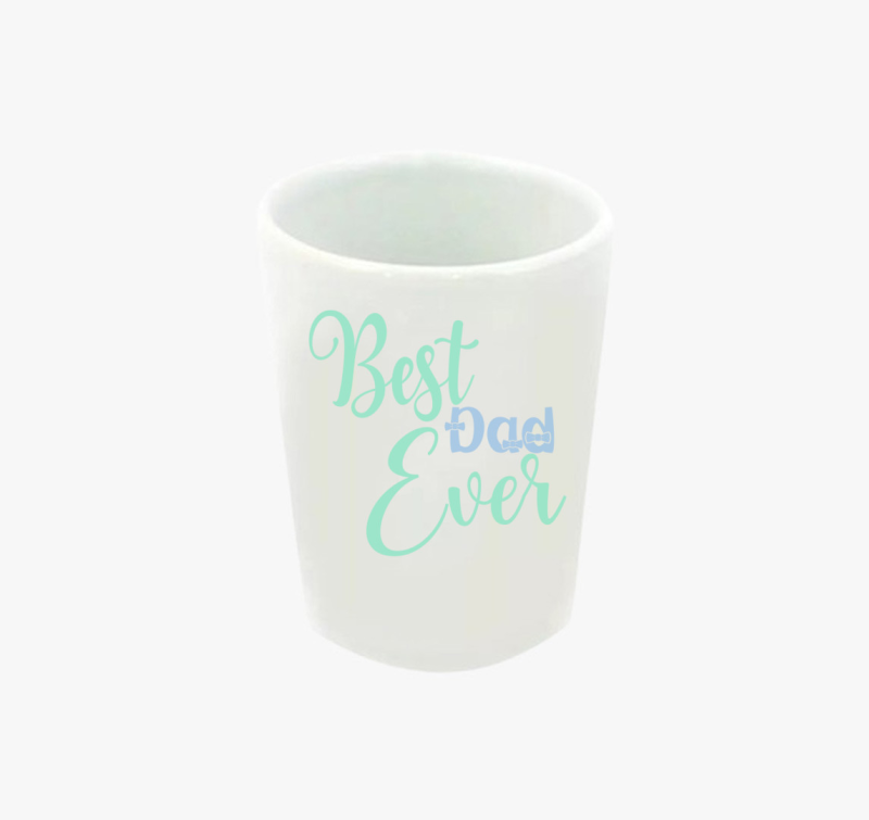 Best DAD ever pasztell feles pohár