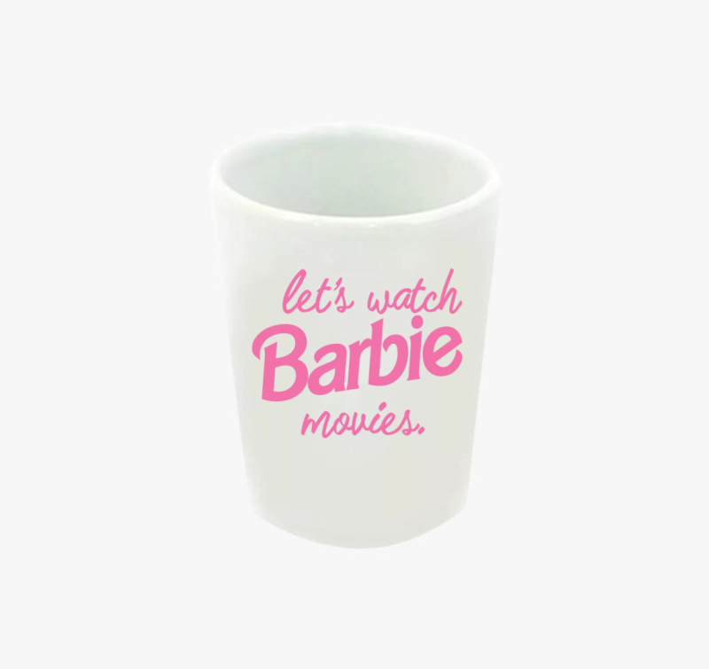 Let's watch Barbie movies feles pohár