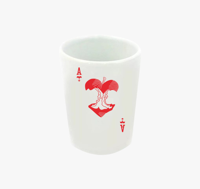 Alice Poker feles pohár