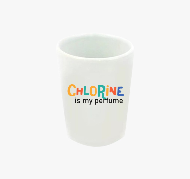 Chlorine perfume feles pohár