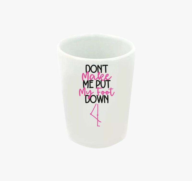 Flamingo foot feles pohár