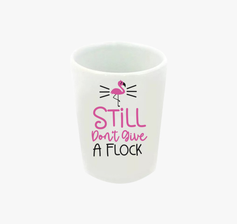 Flamingo flock feles pohár