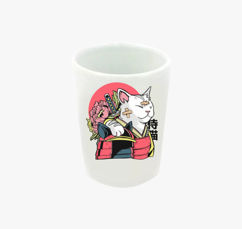 Samurai Cica feles pohár