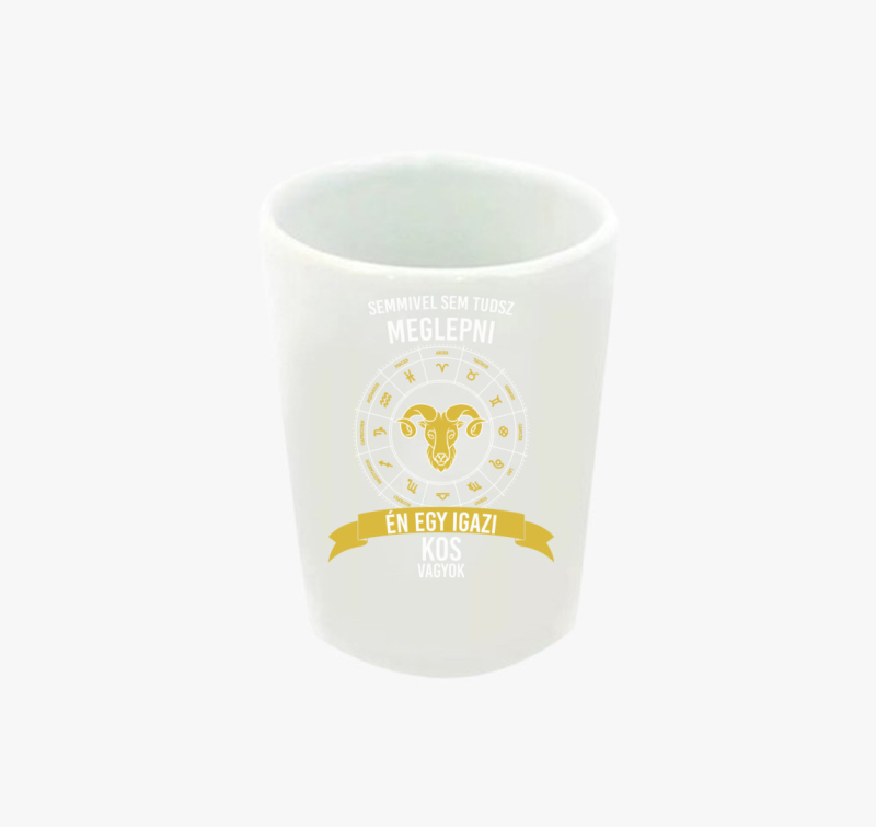 Igazi kos vagyok - kos horoszkóp feles pohár
