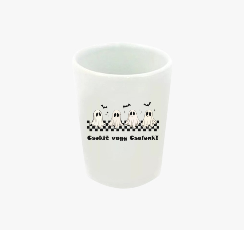 Csokit vagy csalunk feles pohár