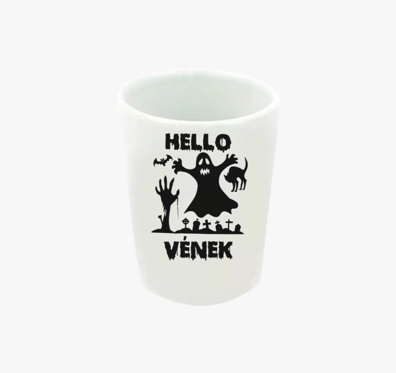 Hello vének halloween feles pohár