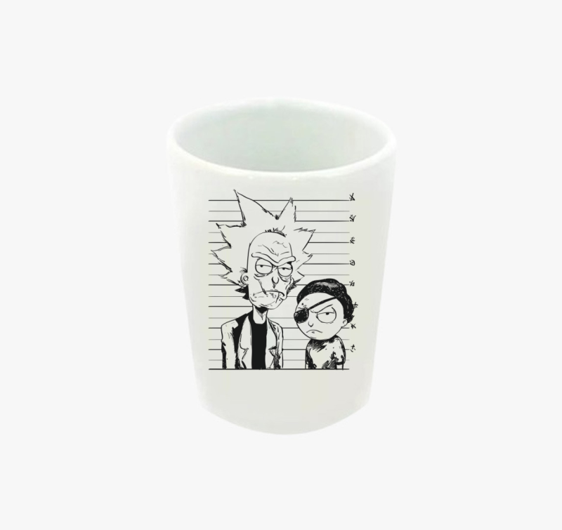 RickandMorty feles pohár