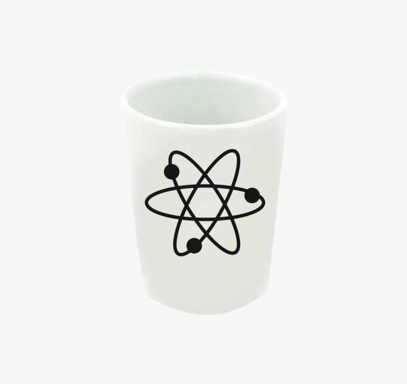 Atom feles pohár