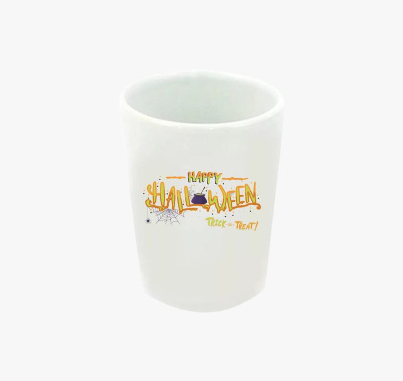 Happy Halloween Trick or Treat feles pohár