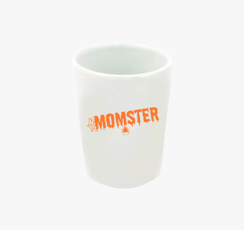 Halloween Momster feles pohár
