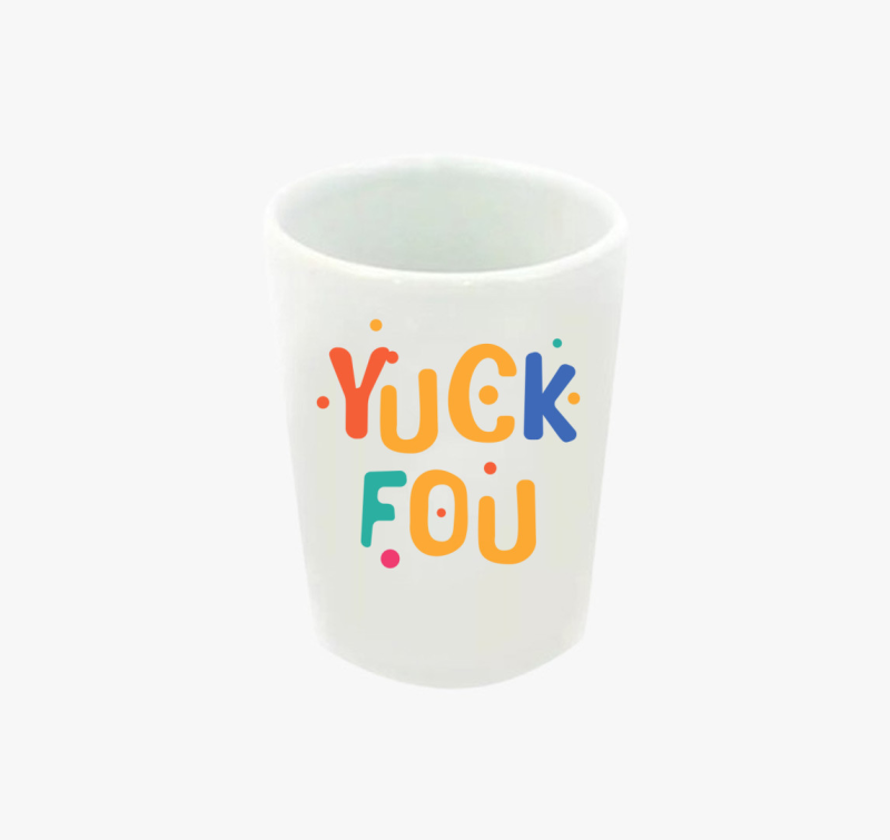 Yuck fou color feles pohár
