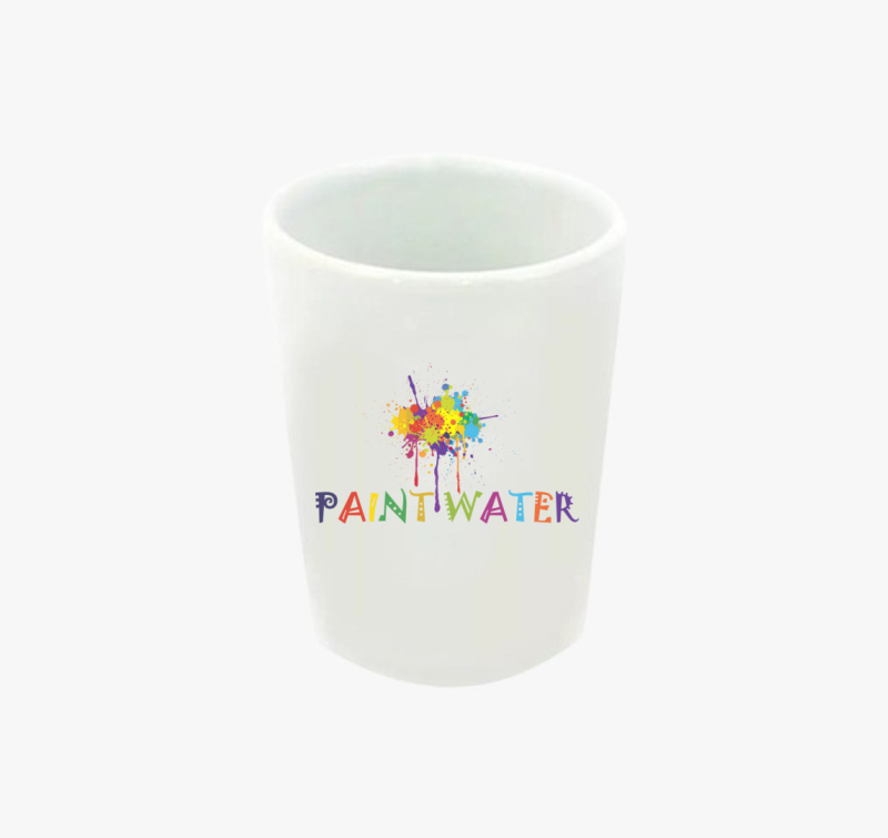 Paint water feles pohár