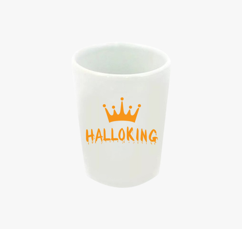 HalloKing narancssárga feles pohár