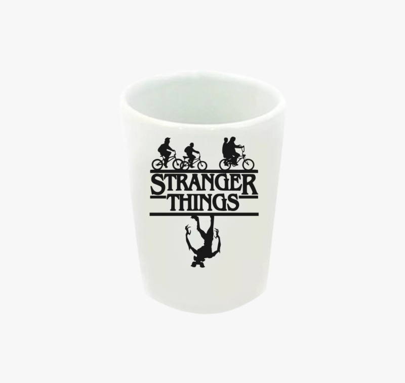 Stranger Things 2 sziluett feles pohár
