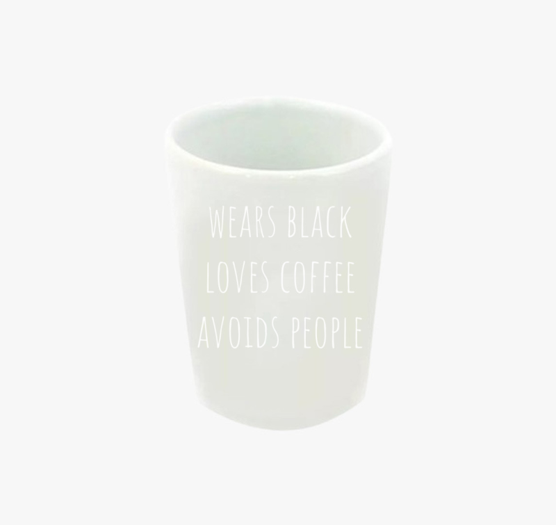 Black - coffee feles pohár