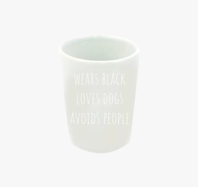 Black - dogs feles pohár