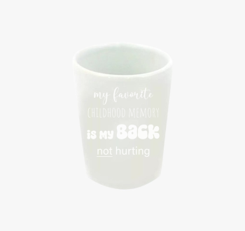 Hátfájás feles pohár