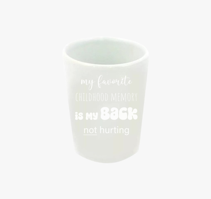 Hátfájás feles pohár