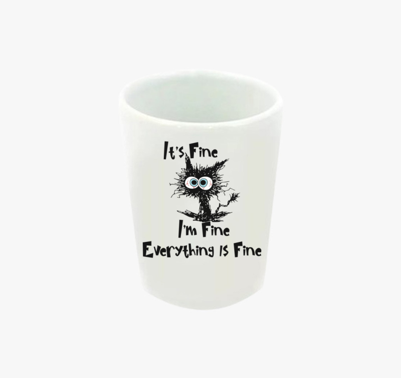 CAT FINE feles pohár