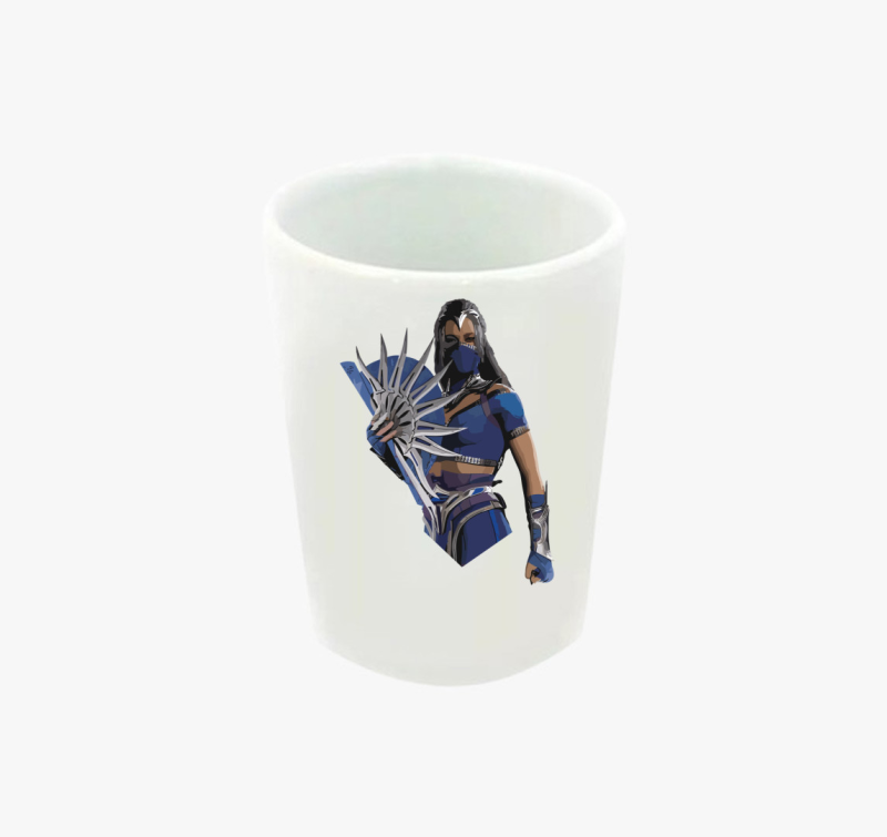 Mortal Kombat Kitana feles pohár