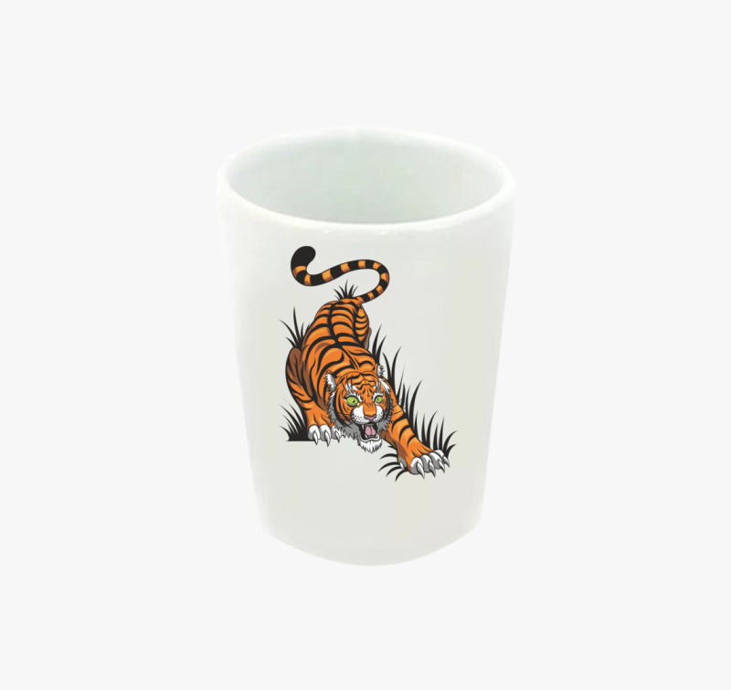 Tiger feles pohár