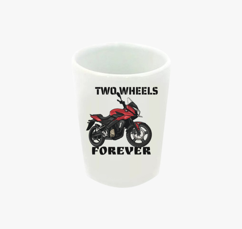 Two Wheels Forever feles pohár