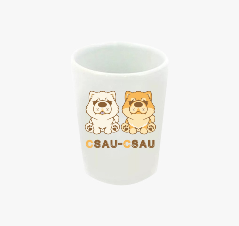 2 csaucsau feles pohár